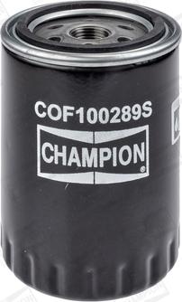 Champion COF100289S - Маслен филтър vvparts.bg