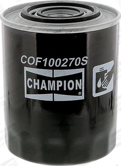 Champion COF100270S - Маслен филтър vvparts.bg