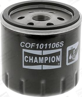 Champion COF101106S - Маслен филтър vvparts.bg