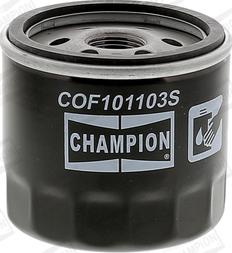 Champion COF101103S - Маслен филтър vvparts.bg