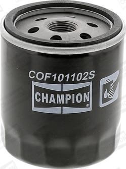 Champion COF101102S - Маслен филтър vvparts.bg