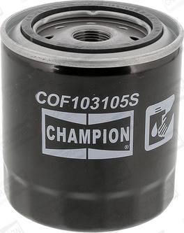 Champion COF103105S - Маслен филтър vvparts.bg