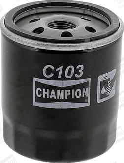 Champion COF102103S - Маслен филтър vvparts.bg
