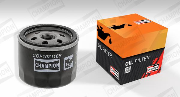 Champion COF102116S - Маслен филтър vvparts.bg