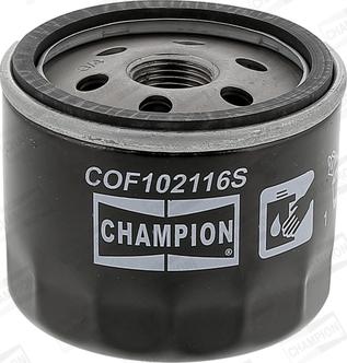 Champion COF102116S - Маслен филтър vvparts.bg