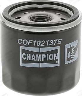 Champion COF102137S - Маслен филтър vvparts.bg