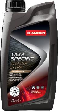 Champion Lubricants 1049361 - Двигателно масло vvparts.bg