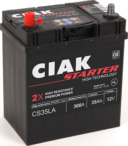 CIAKStarter CS35LA - Стартов акумулатор vvparts.bg
