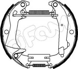 Cifam 151-018 - Комплект спирачна челюст vvparts.bg