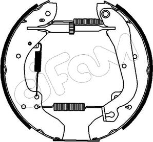 Cifam 151-101 - Комплект спирачна челюст vvparts.bg