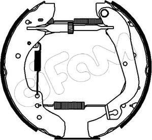 Cifam 151-139 - Комплект спирачна челюст vvparts.bg