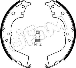 Cifam 153-428 - Комплект спирачна челюст vvparts.bg