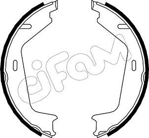 Cifam 153-479 - Комплект спирачна челюст, ръчна спирачка vvparts.bg