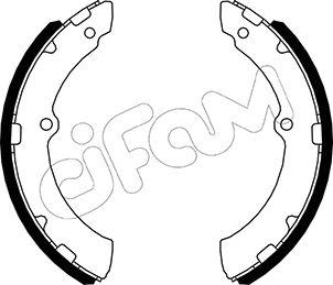 Cifam 153-641 - Комплект спирачна челюст vvparts.bg