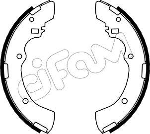 Cifam 153-600 - Комплект спирачна челюст vvparts.bg