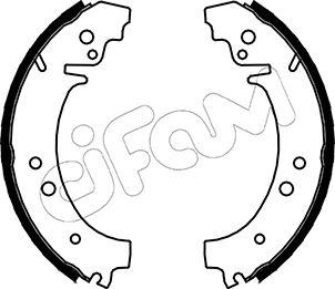 Cifam 153-060 - Комплект спирачна челюст vvparts.bg