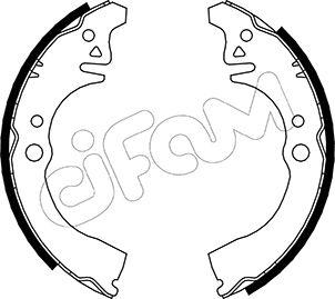 Cifam 153-035 - Комплект спирачна челюст vvparts.bg