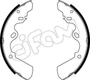 Cifam 153-190 - Комплект спирачна челюст vvparts.bg