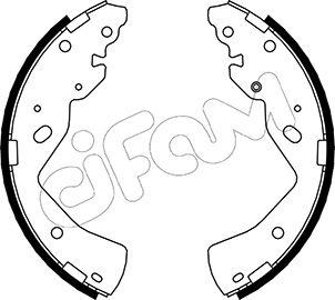 Cifam 153-144 - Комплект спирачна челюст vvparts.bg