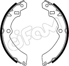 Cifam 153-397 - Комплект спирачна челюст vvparts.bg