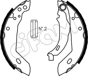 Cifam 153-344 - Комплект спирачна челюст vvparts.bg