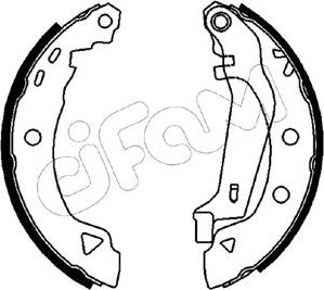 Cifam 153-346Y - Комплект спирачна челюст vvparts.bg