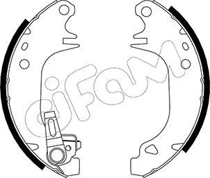 Cifam 153-343Y - Комплект спирачна челюст vvparts.bg