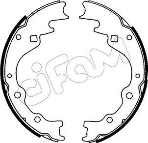 Cifam 153-202 - Комплект спирачна челюст vvparts.bg