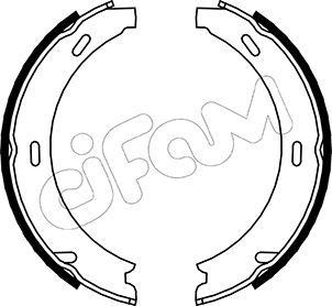 Cifam 153-233 - Комплект спирачна челюст, ръчна спирачка vvparts.bg