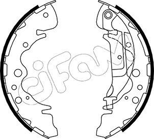 Cifam 153-225 - Комплект спирачна челюст vvparts.bg