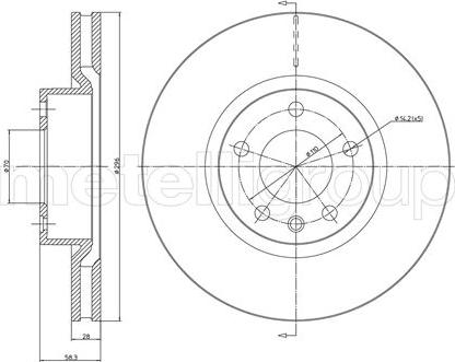 Cifam 800-441 - Спирачен диск vvparts.bg