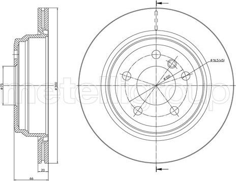 Cifam 800-1453C - Спирачен диск vvparts.bg