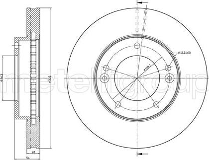 Cifam 800-776C - Спирачен диск vvparts.bg