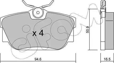 RIDER RD.3323.DB1325 - Комплект спирачно феродо, дискови спирачки vvparts.bg