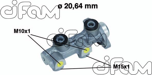 Cifam 202-507 - Спирачна помпа vvparts.bg