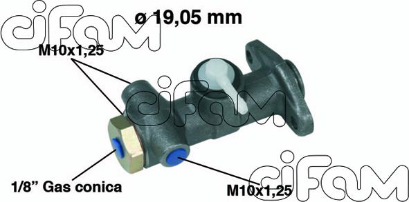 Cifam 202-001 - Спирачна помпа vvparts.bg