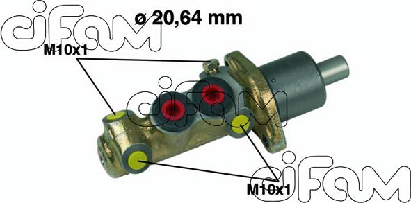 Cifam 202-087 - Спирачна помпа vvparts.bg