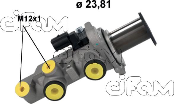 Cifam 202-1250 - Спирачна помпа vvparts.bg