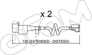 Cifam SU.225K - Предупредителен контактен сензор, износване на накладките vvparts.bg