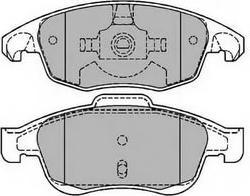 CITROËN 4254-25 - Комплект спирачно феродо, дискови спирачки vvparts.bg