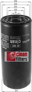 Clean Filters DF 891 - Маслен филтър vvparts.bg