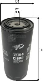 Clean Filters DN 297 - Горивен филтър vvparts.bg
