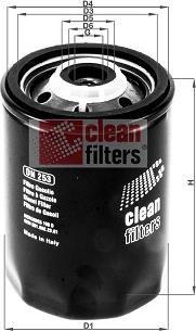 Clean Filters DN 253 - Горивен филтър vvparts.bg