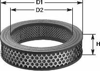 Clean Filters MA 129 - Въздушен филтър vvparts.bg