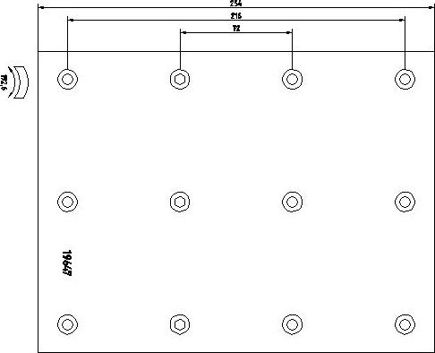 Cobreq 0710 - Комплект феродо за накладки, барабанни спирачки vvparts.bg