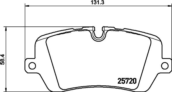 Cobreq N-2078 - Комплект спирачно феродо, дискови спирачки vvparts.bg