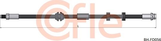 Cofle 92.BH.FD056 - Спирачен маркуч vvparts.bg