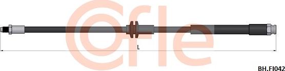 Cofle 92.BH.FI042 - Спирачен маркуч vvparts.bg