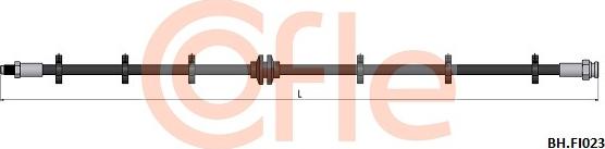 Cofle 92.BH.FI023 - Спирачен маркуч vvparts.bg