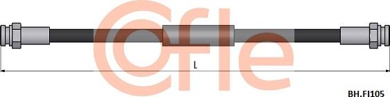 Cofle 92.BH.FI105 - Спирачен маркуч vvparts.bg